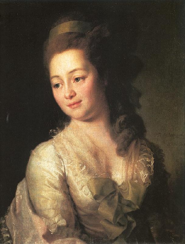 Levitsky, Dmitry Portrait of Maria Dyakova Germany oil painting art